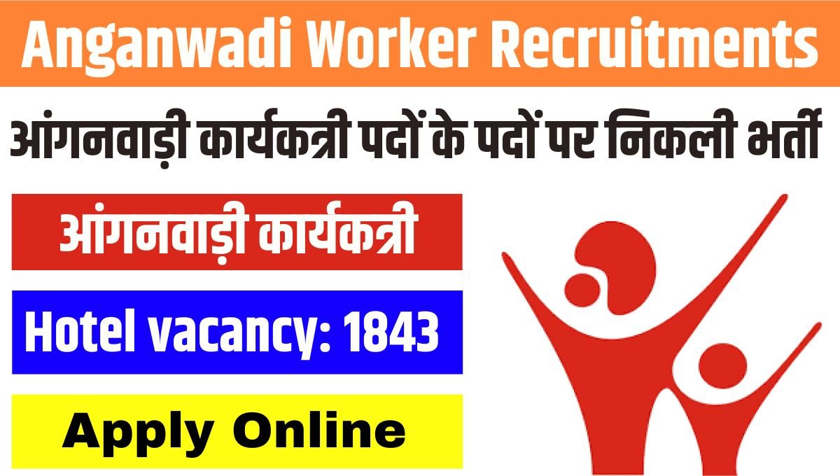 Anganwadi Worker Recruitments 2024