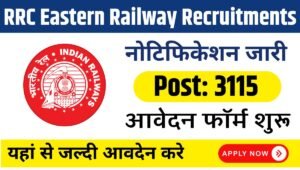 RRC Eastern Railway Recruitments